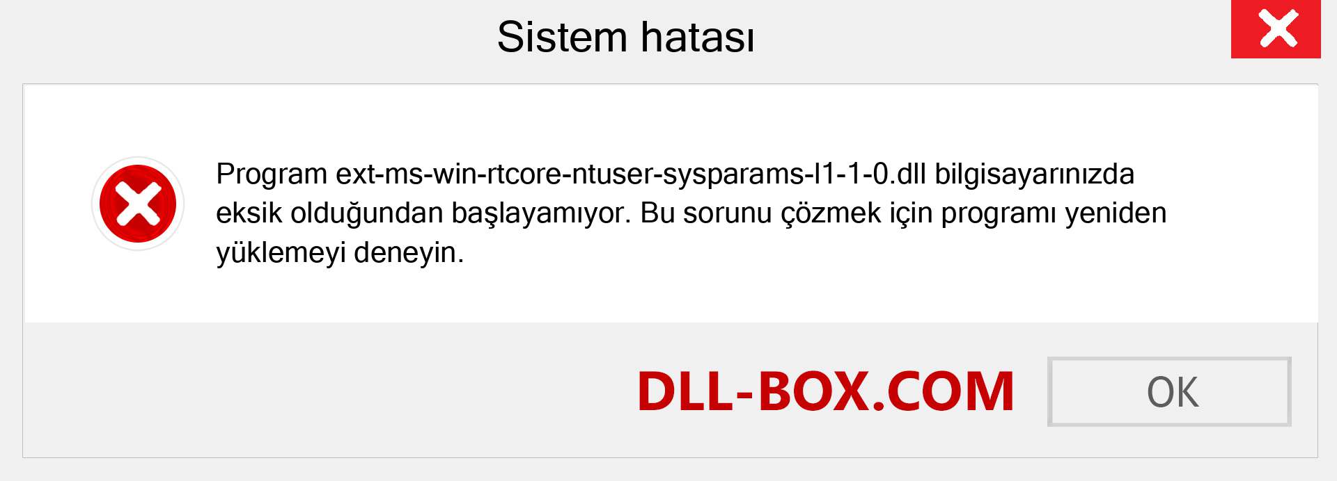 ext-ms-win-rtcore-ntuser-sysparams-l1-1-0.dll dosyası eksik mi? Windows 7, 8, 10 için İndirin - Windows'ta ext-ms-win-rtcore-ntuser-sysparams-l1-1-0 dll Eksik Hatasını Düzeltin, fotoğraflar, resimler